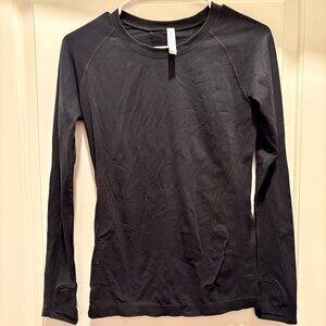 Athleta Momentum Seamless Top Black